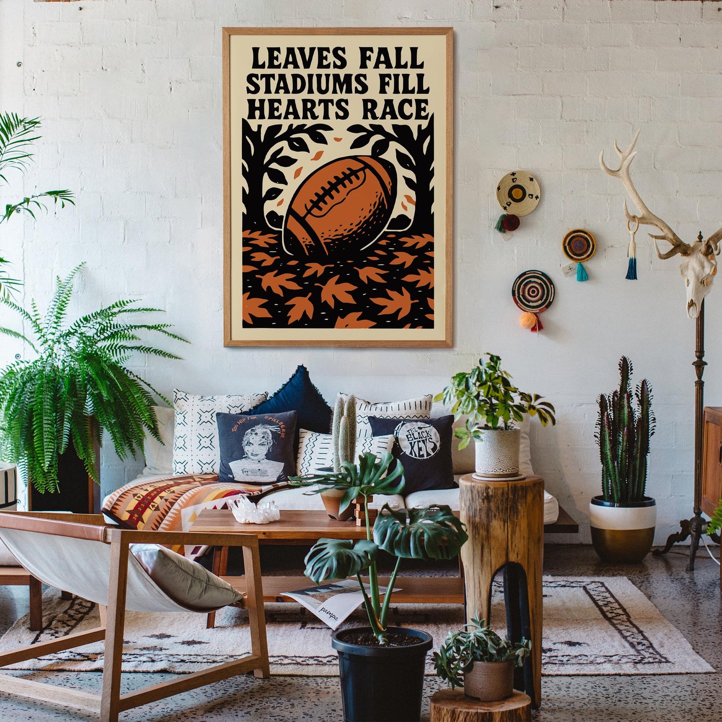 Autumn Football Season Poster