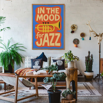 In The Mood For Jazz Poster