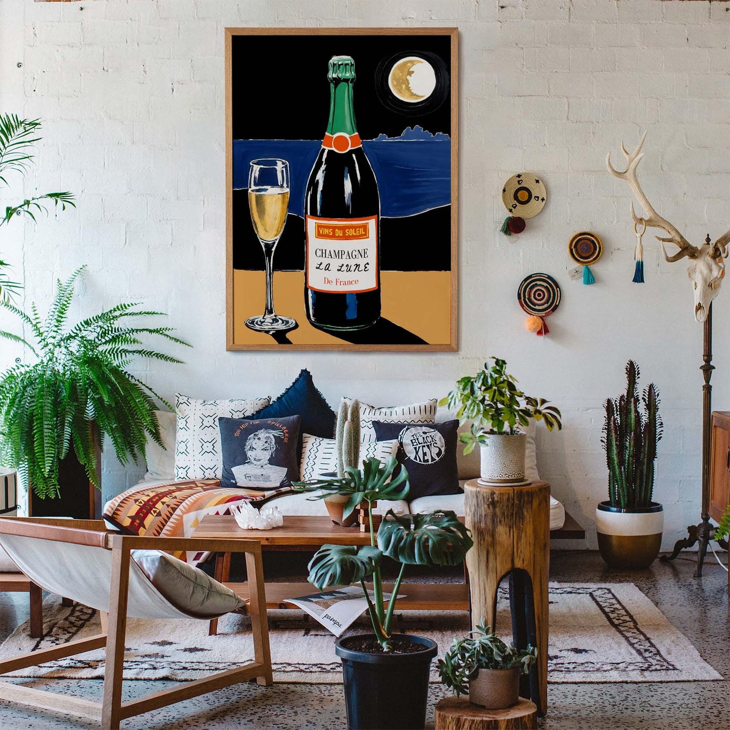 French Night with La Lune Print