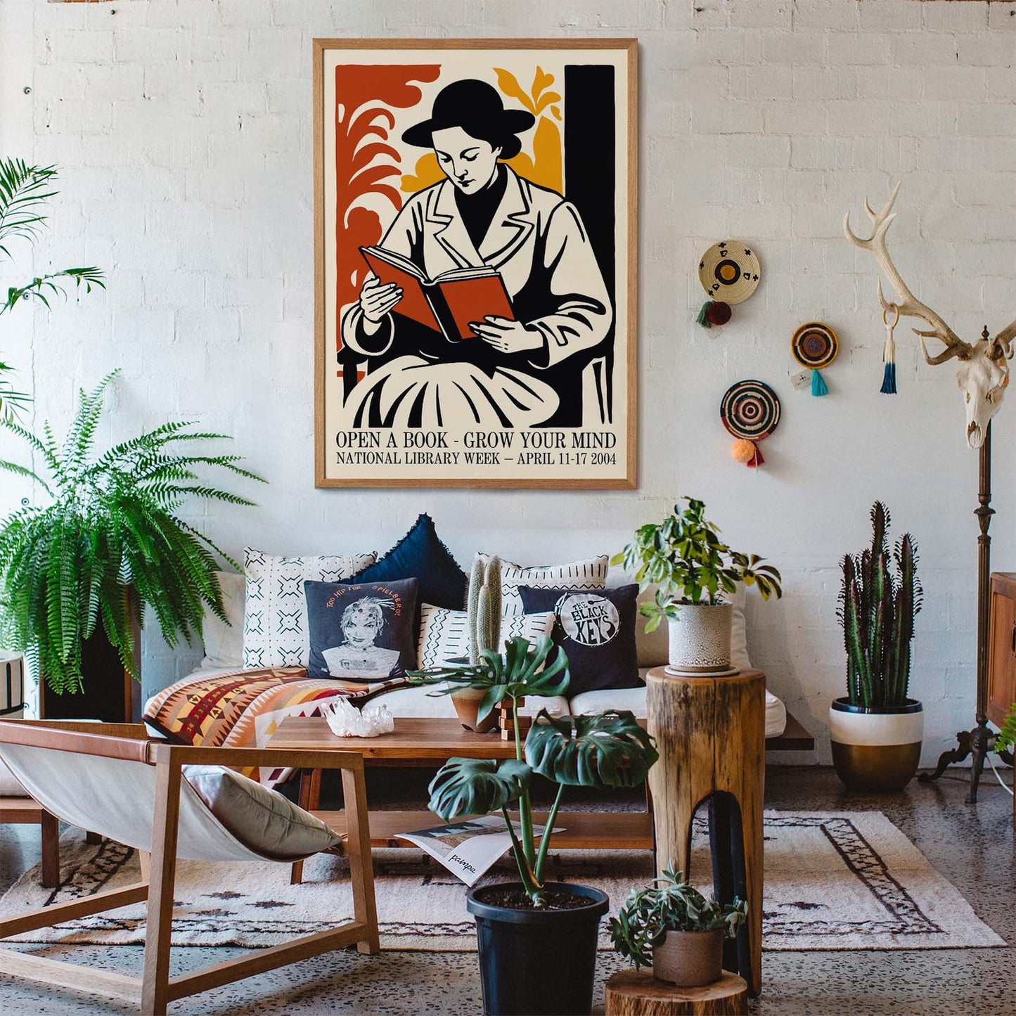 Grow Your Mind Library Week Poster