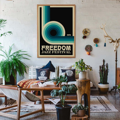 Freedom Jazz Festival 1970 Poster