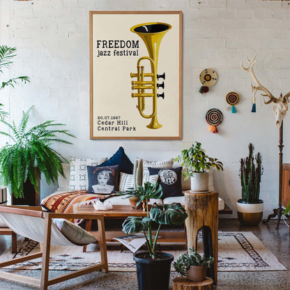 Vintage Jazz Night Poster 1997