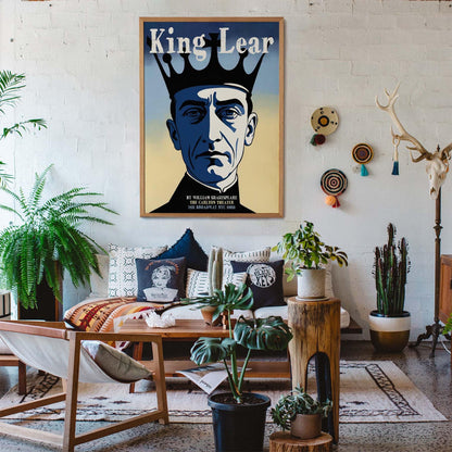 King Lear Crown Poster Print