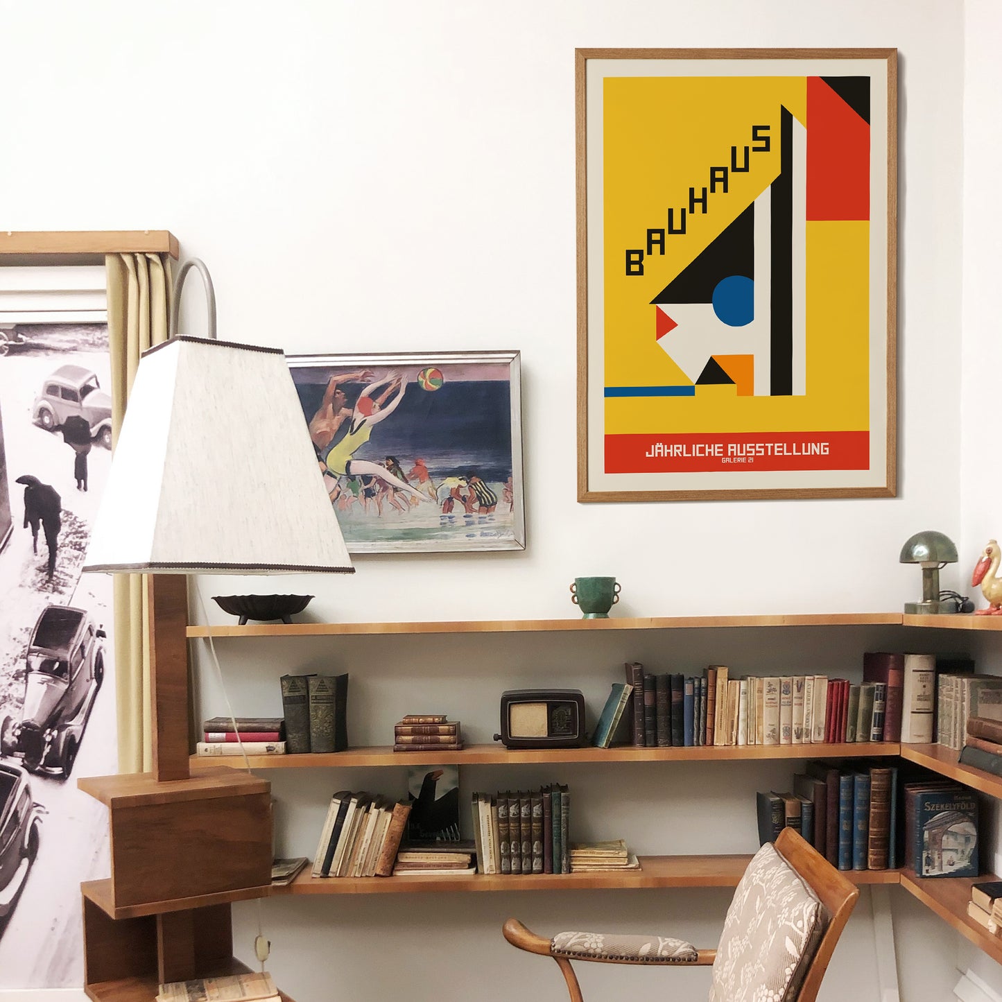 Bauhaus Gallery Vintage Poster Print