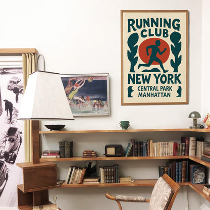Central Park Running Club Print