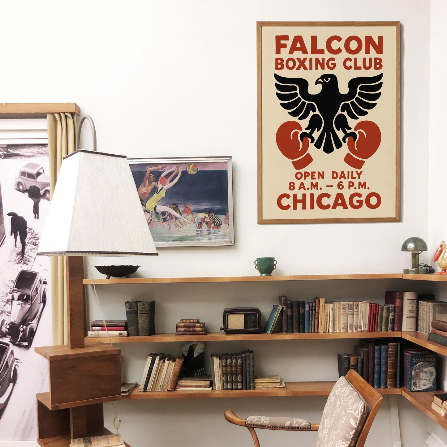 Falcon Boxing Club Poster