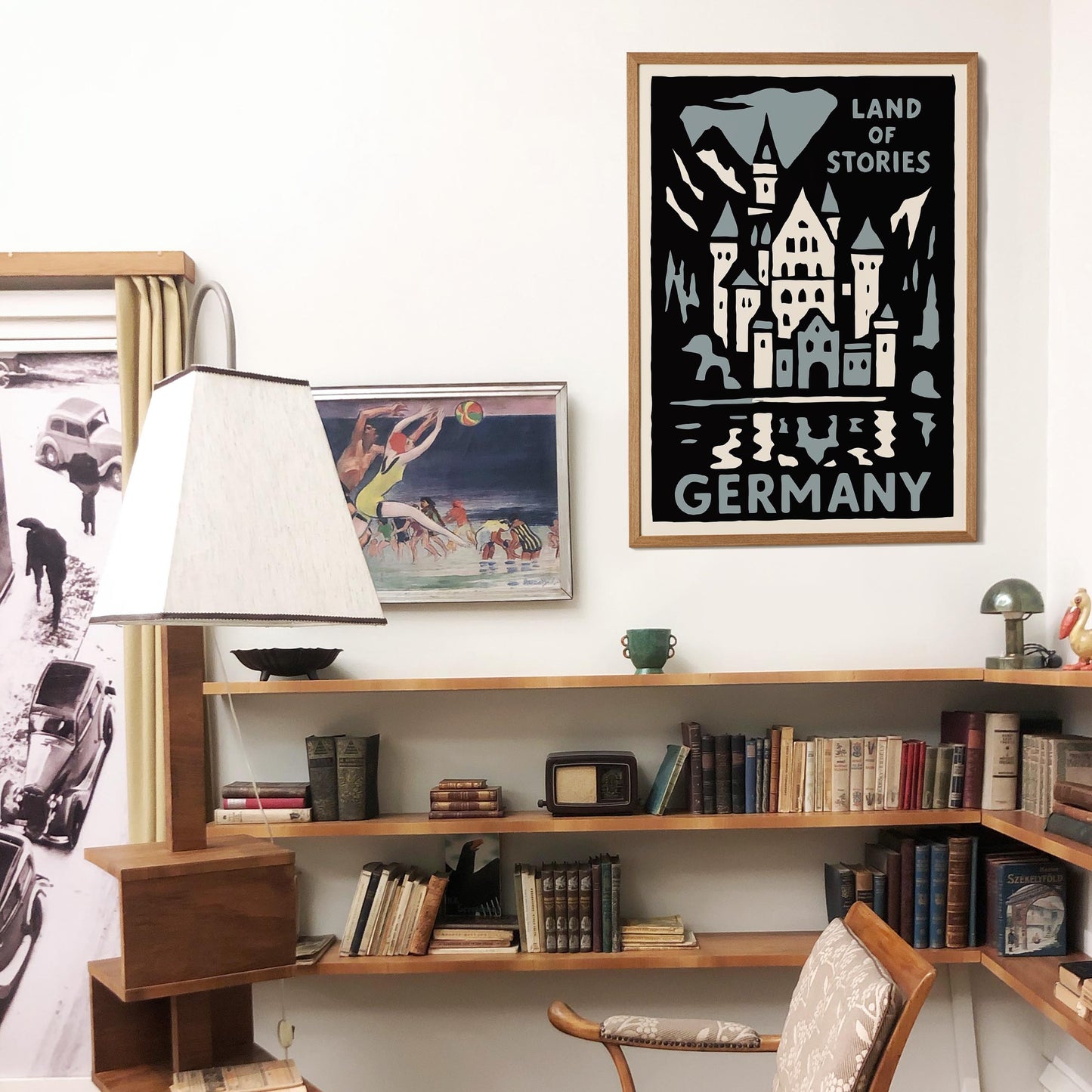 Germany Castle Travel Poster