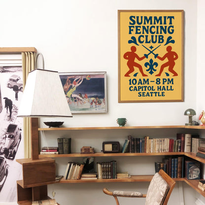 Summit Fencing Club Poster