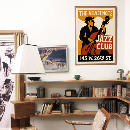 Jazz Bass Poster Print