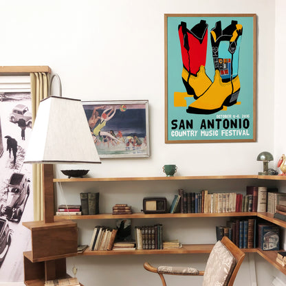 San Antonio 2016 Country Festival Poster