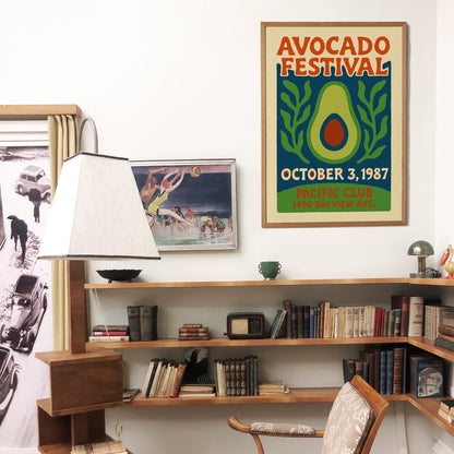 1987 Avocado Festival Poster Print