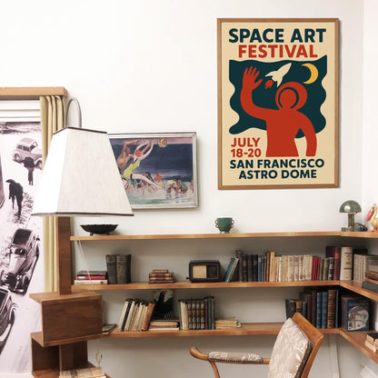 Space Art Festival Poster