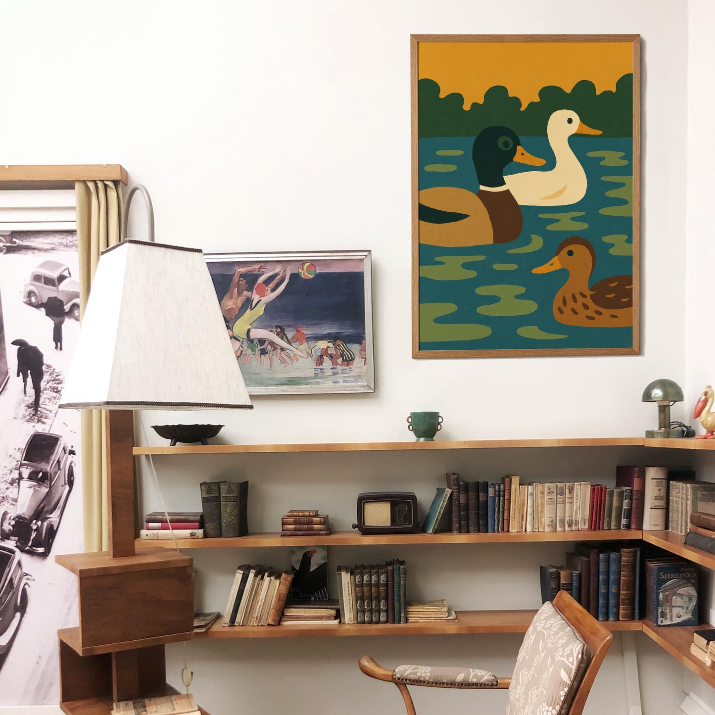 Mallard Ducks Lake Poster