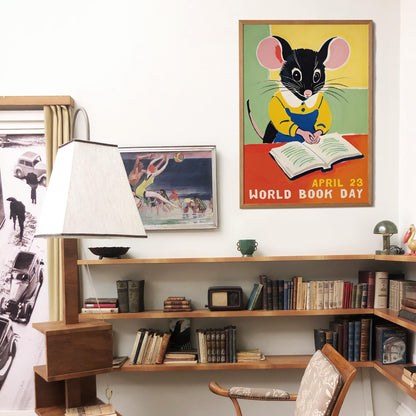 World Book Mouse Poster