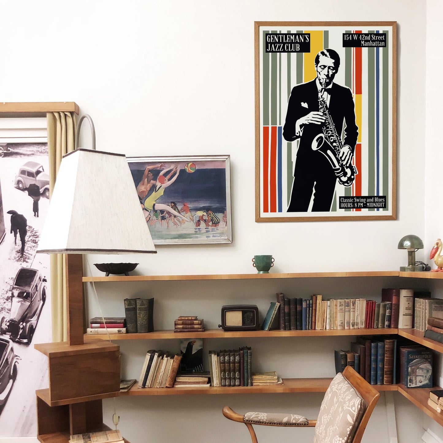 Gentleman's Jazz Club Poster