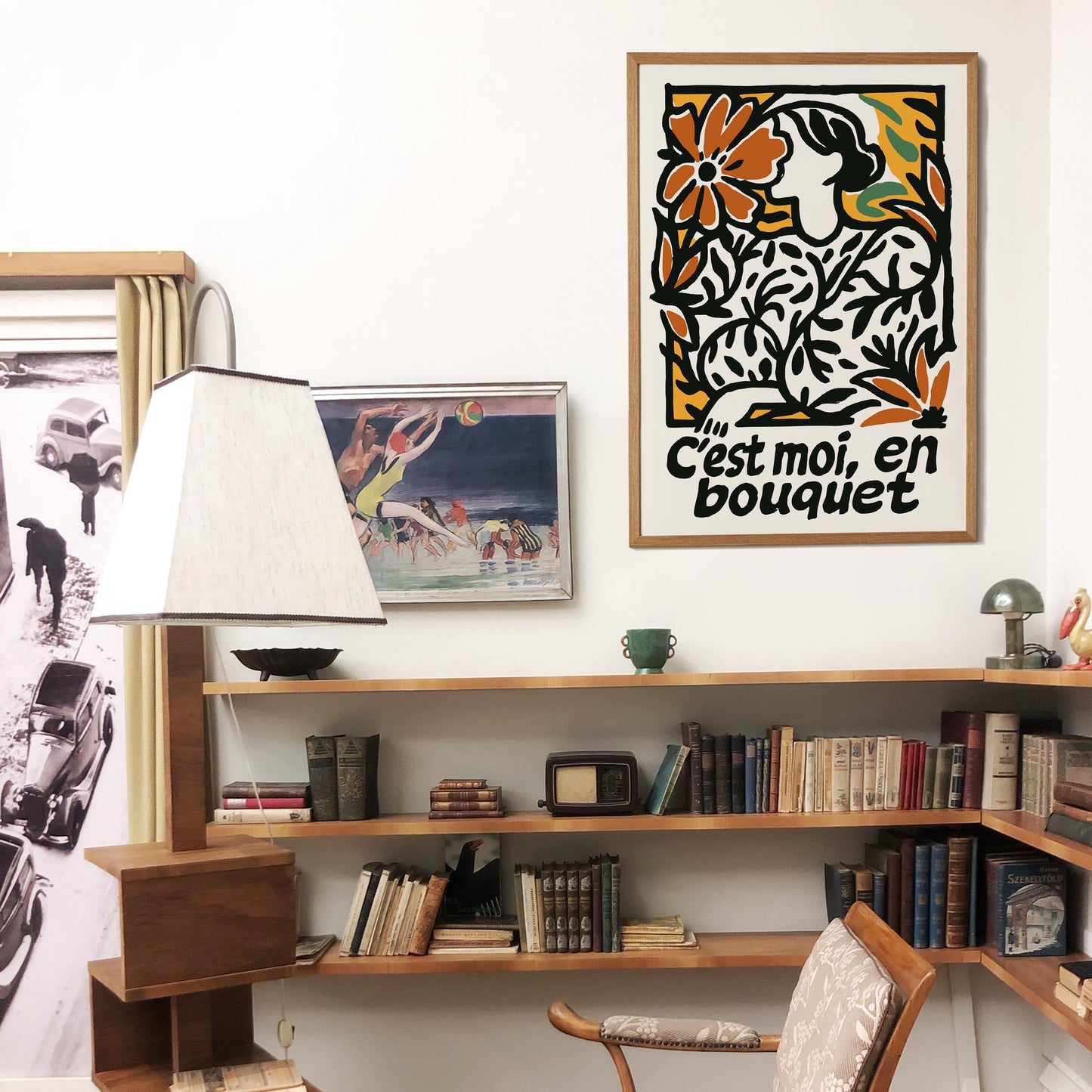 Floral Muse Art Print