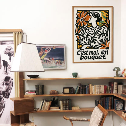 Floral Muse Art Print