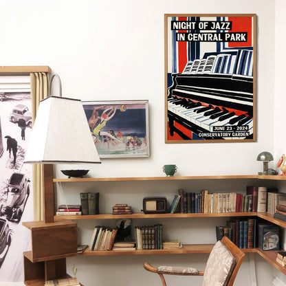 Night of Jazz Central Park 2024 Poster