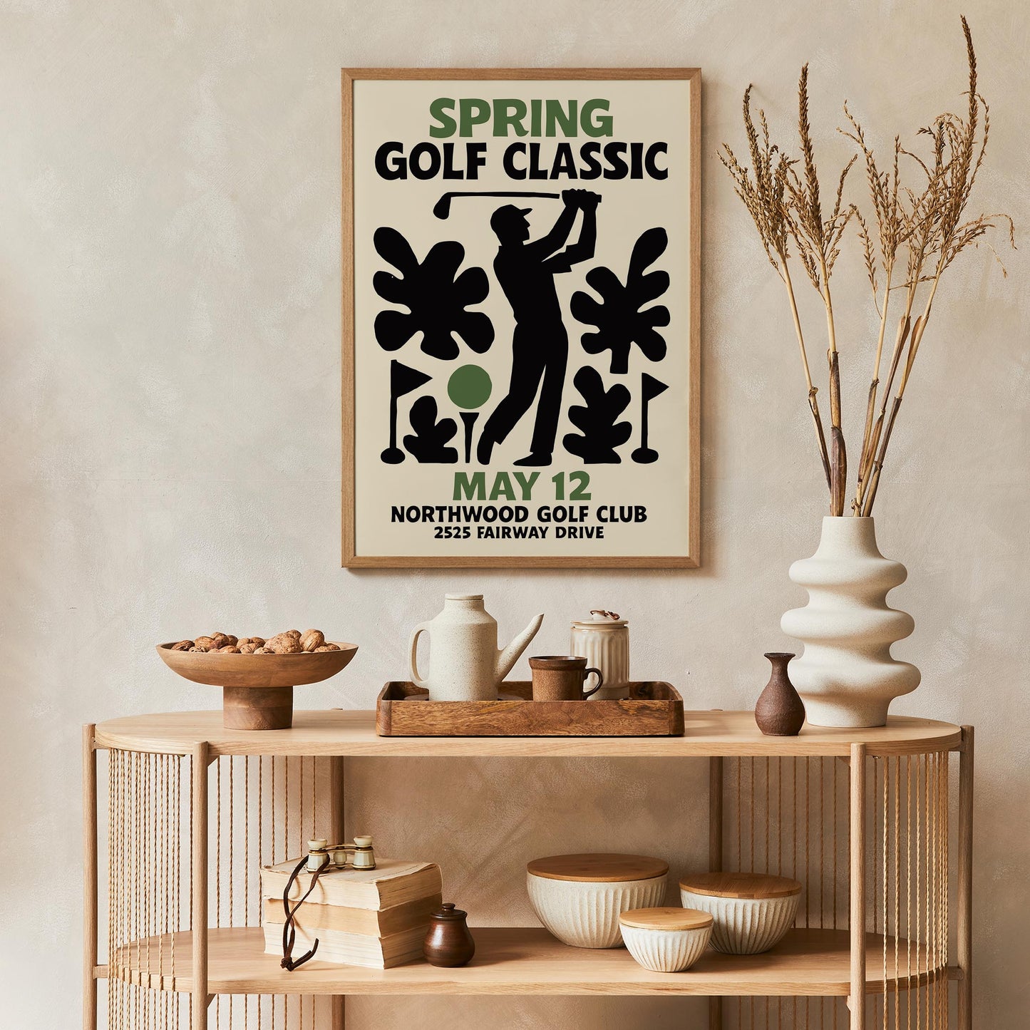 Spring Golf Classic Poster