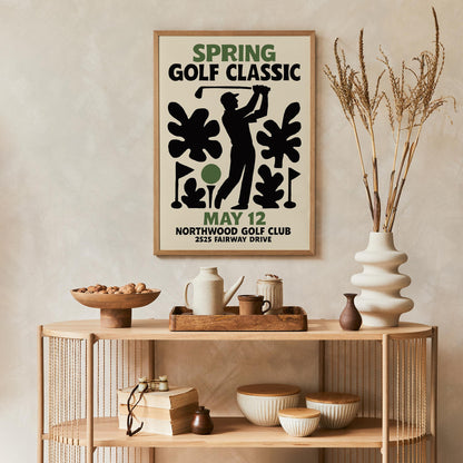 Spring Golf Classic Poster