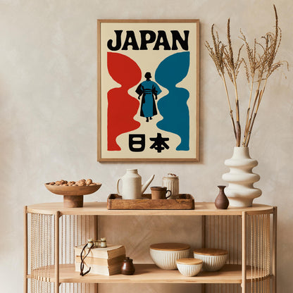Japan Minimalist Travel Print