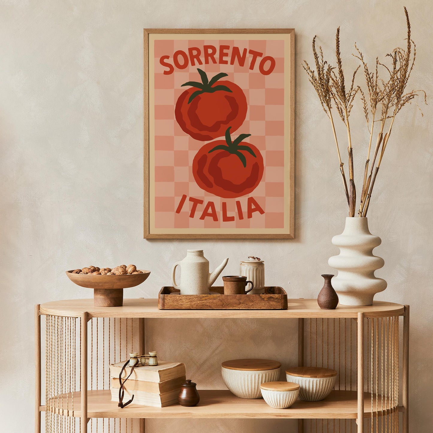 Sorrento Tomato Poster