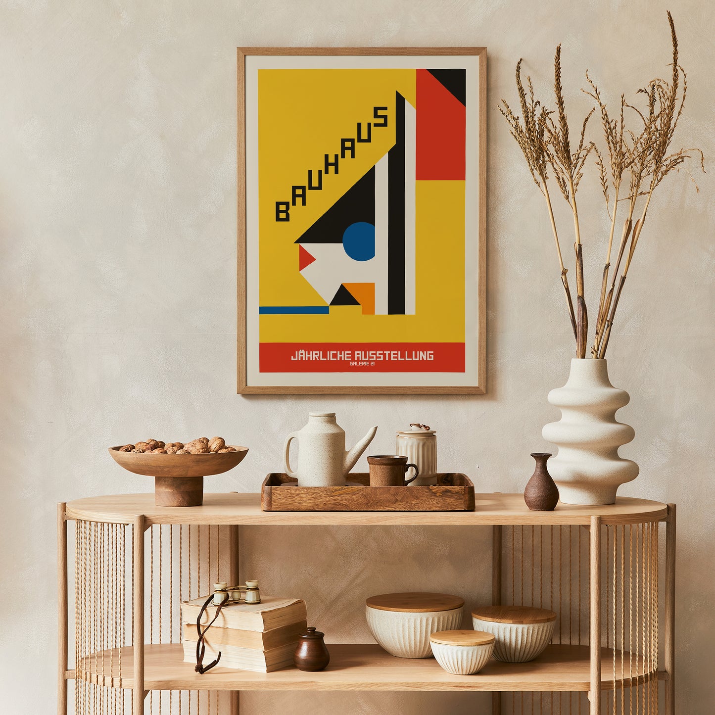 Bauhaus Gallery Vintage Poster Print