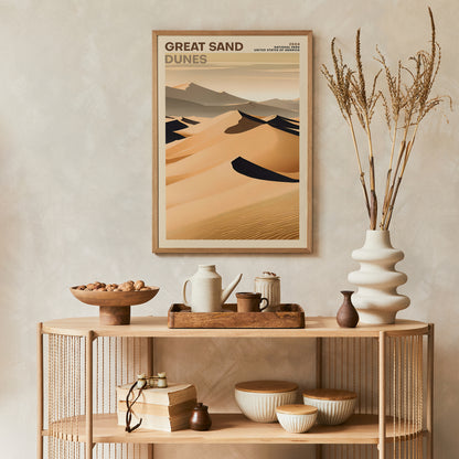 Great Sand Dunes National Park Poster