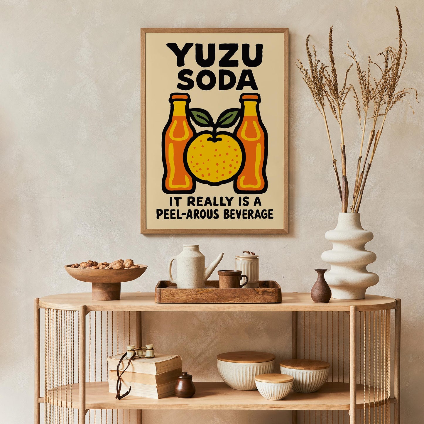 Yuzu Soda Wall Art