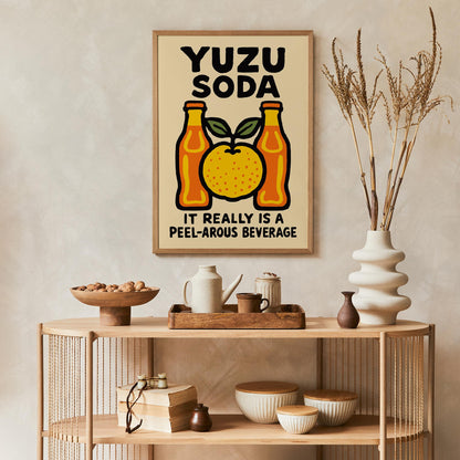 Yuzu Soda Wall Art