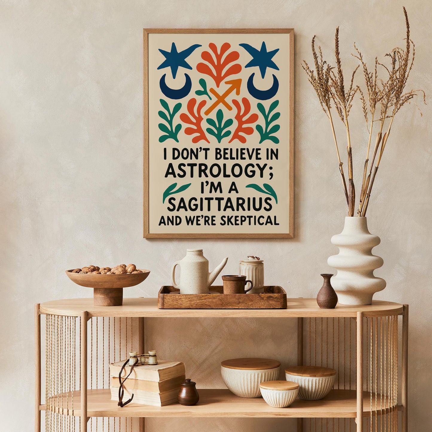 Sagittarius Quote Poster Print