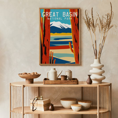 Great Basin Travel Poster