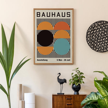Bauhaus Ausstellung Geometric Art Print
