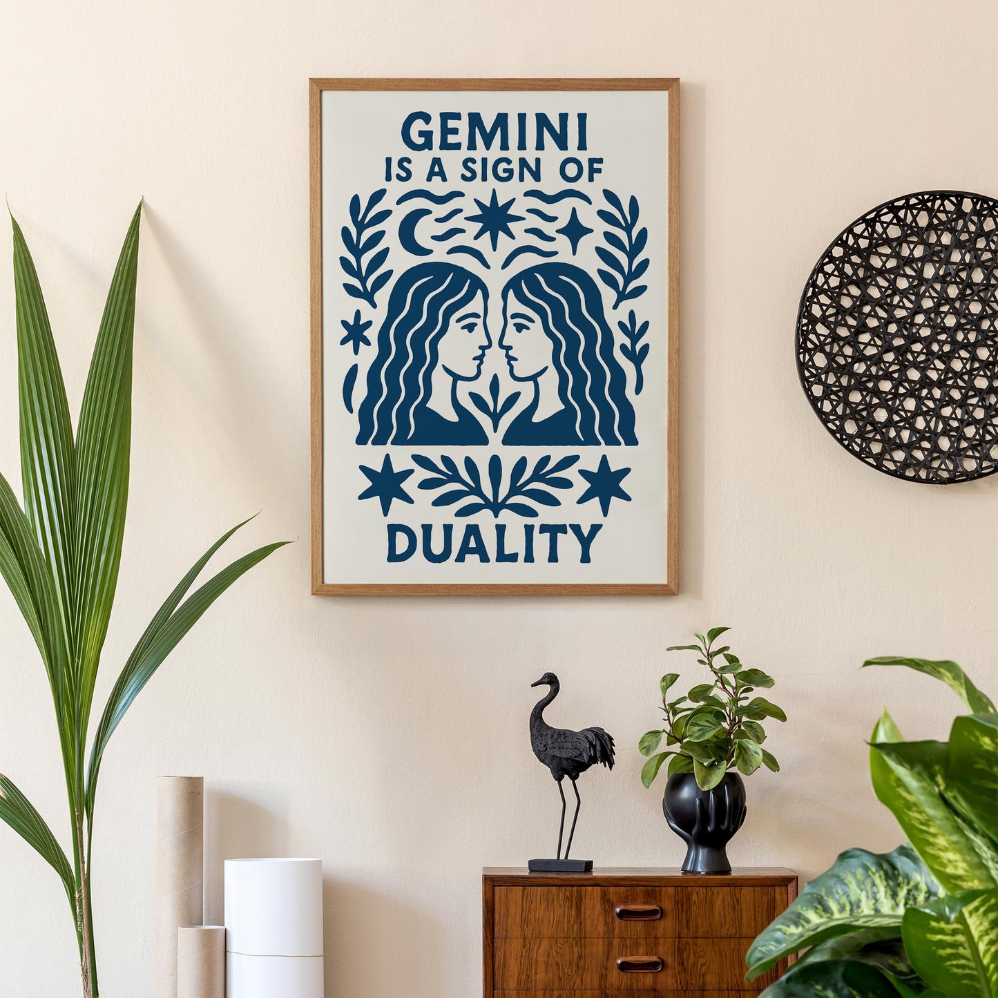 Gemini Duality Poster Print