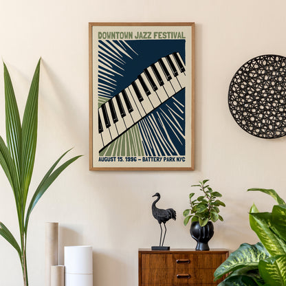 Downtown Jazz Festival NYC Poster