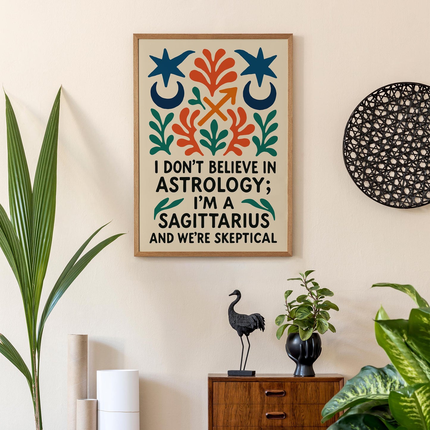 Sagittarius Quote Poster Print