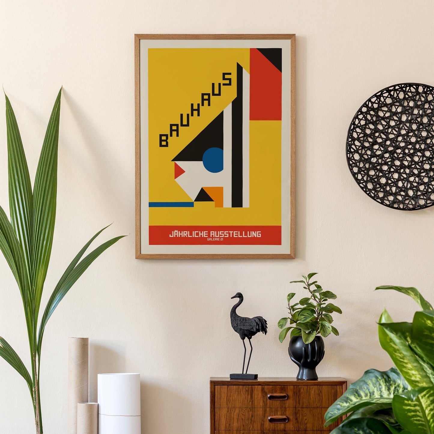 Bauhaus Gallery Vintage Poster Print