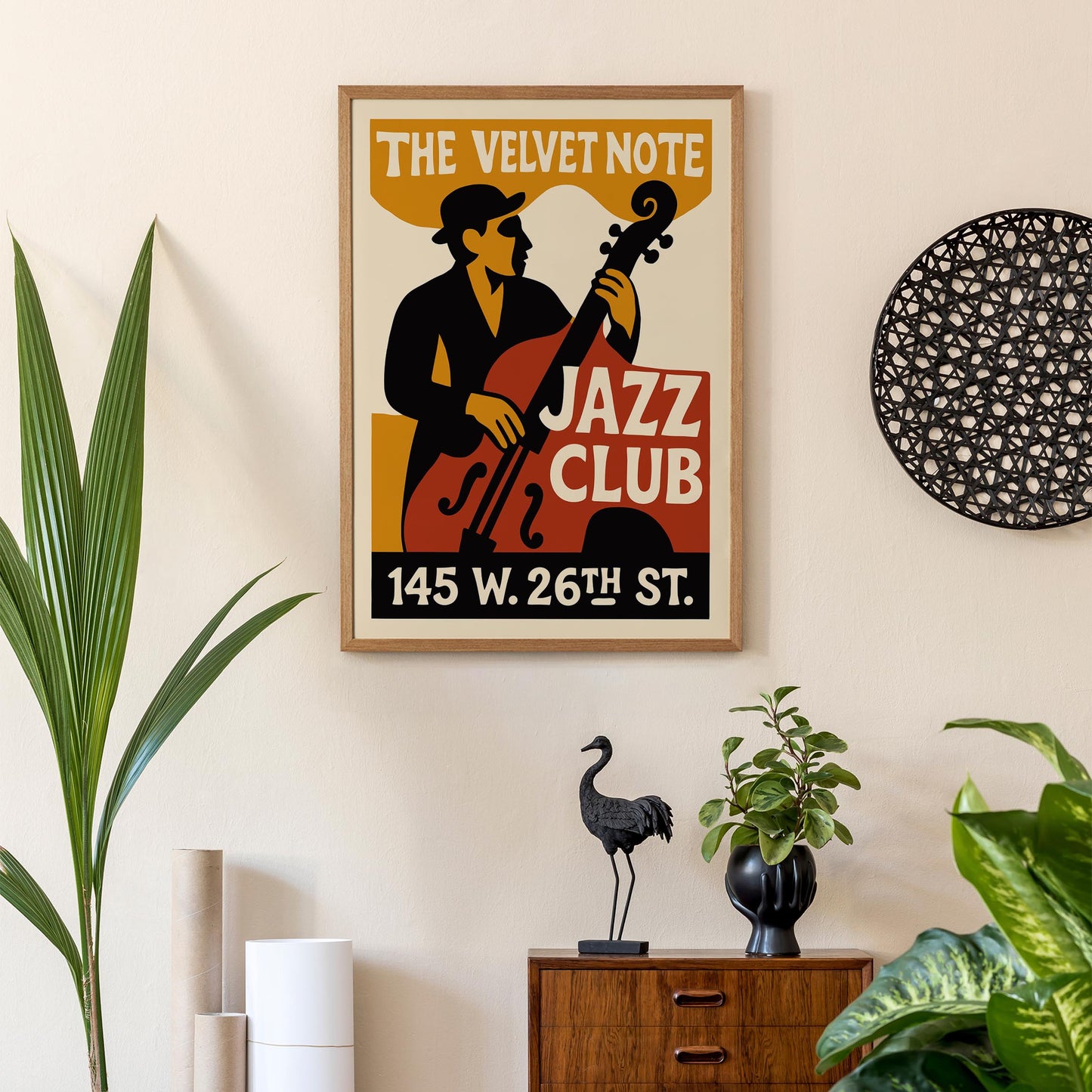 Jazz Bass Poster Print
