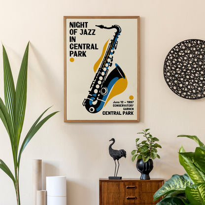 Night of Jazz 1997 Poster