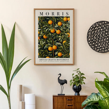 Oranges Morris Botanical Poster