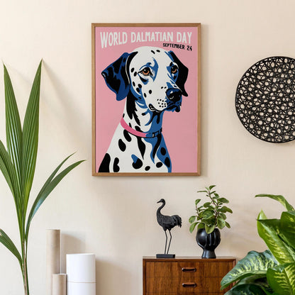 World Dalmatian Day Wall Art Print