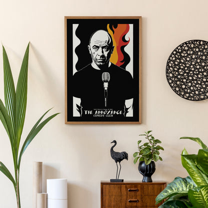 The Annoywance Comedy Club Retro Poster