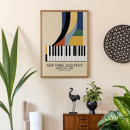 New York Jazz Fest 1997 Poster