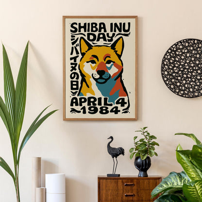 Shiba Inu Day Poster