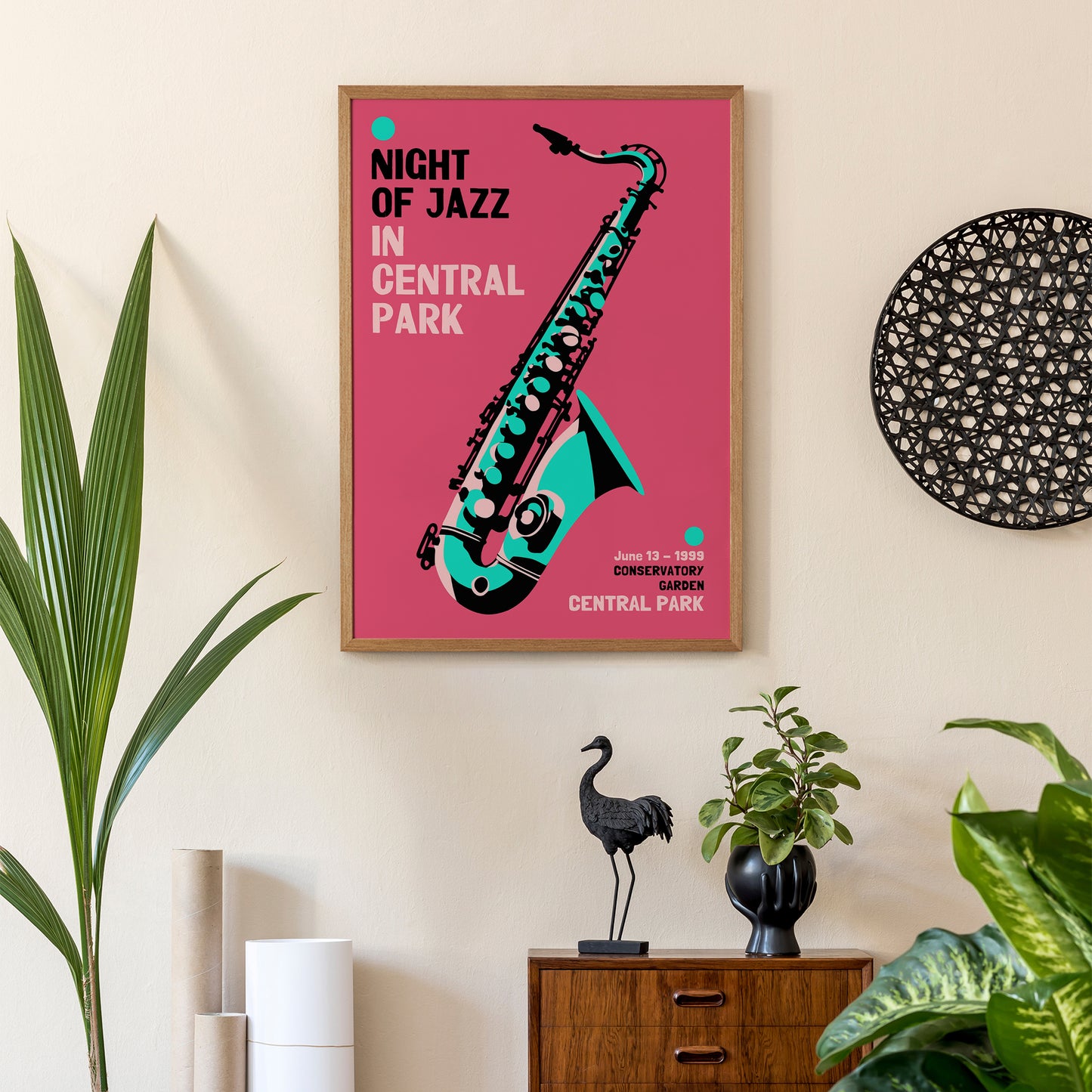 Central Park Jazz Festival 1999 Poster