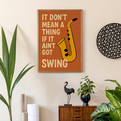 Swing Jazz Print
