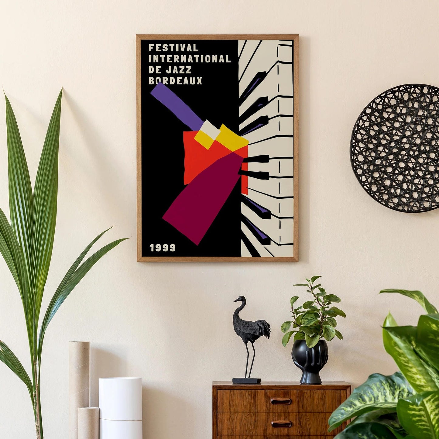 Festival De Jazz Bordeaux 1999 Retro Poster