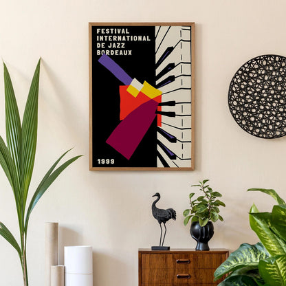 Festival De Jazz Bordeaux 1999 Retro Poster