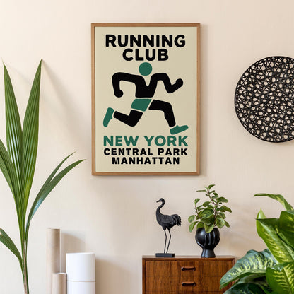 Running Club NYC Poster