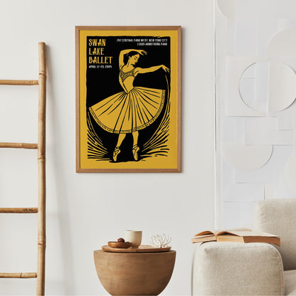 Swan Lake Ballet Poster 2026